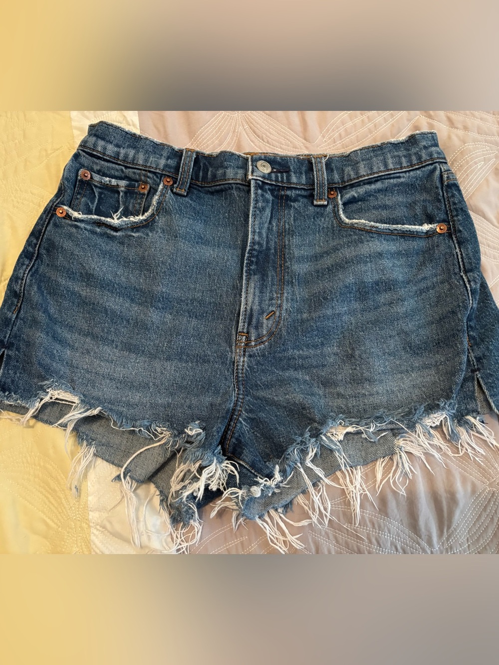 Abercrombie & Fitch The mom short high rise 8/29